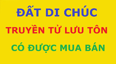 Dất truyền tử lưu tôn là gì, có được phép mua bán không