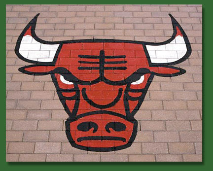 chicago bulls logo windy city. chicago bulls logo upside