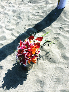  Bridal bouquet tropical flowers