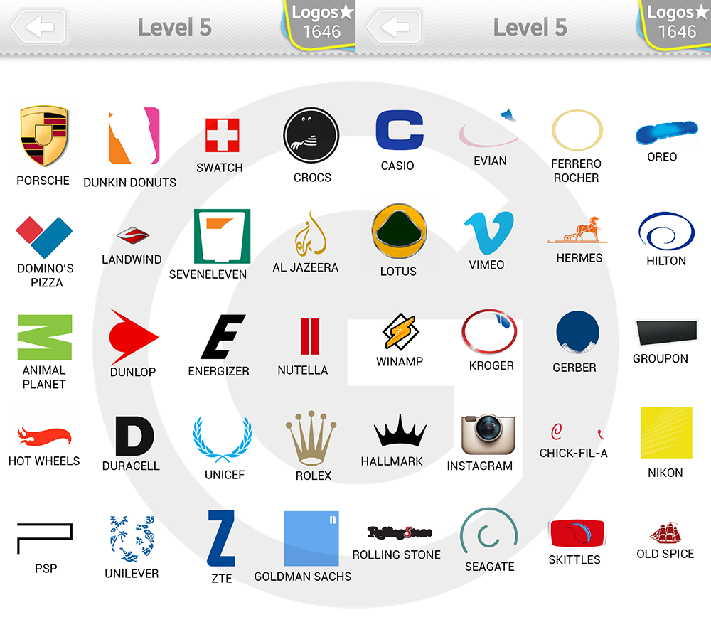 well known logos quiz