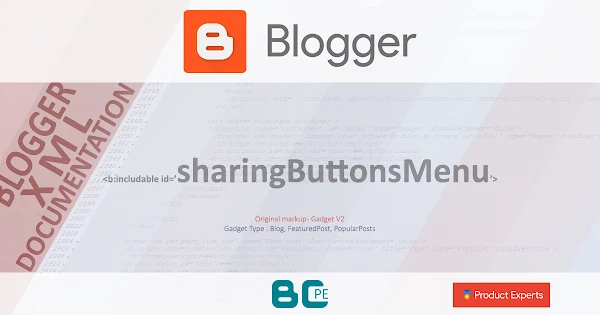 Blogger - sharingButtonsMenu [Blog/FeaturedPost/PopularPosts GV2]