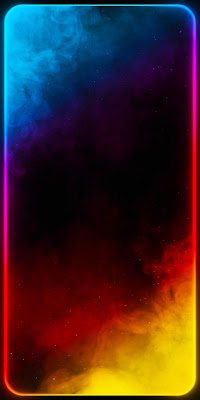 Colorful Smoke iPhone Wallpaper