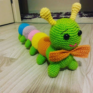 PATRON GRATIS GUSANO AMIGURUMI 36195