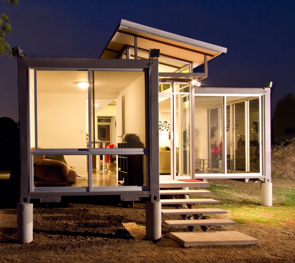 Shipping Container Homes: 40,000 USD shipping container home