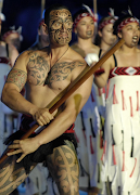 I realize now that this was a Maori Haka cheer, a harmonious warrior dance. (maori resized )