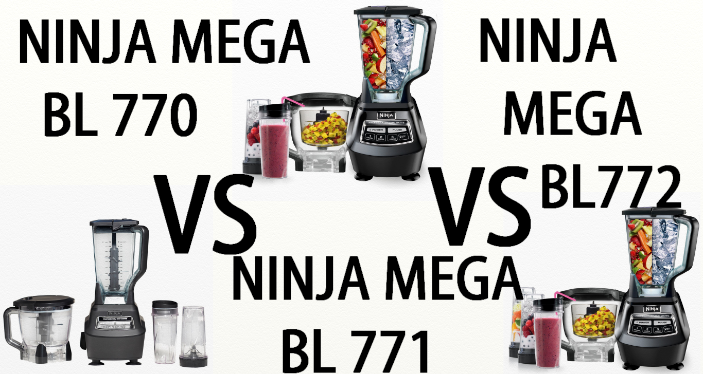 Vegan Kitchen Appliances Ninja Mega Kitchen System 770 Vs 771 Vs 772