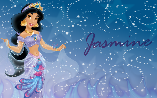 Desenhos para colorir da Jasmine – Imagens para Imprimir