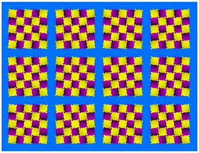 Floating Squares Illusion