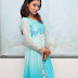 Rekha Boj Latest Cute Glamourous Blue Spicy Dress PhotoShoot Images At Kalaya Tasmai Namaha Movie Poster Launch