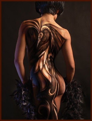 Woman Body Art Paintings