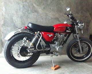 88 Gambar modifikasi motor cb 100 150 chopper klasik ala 