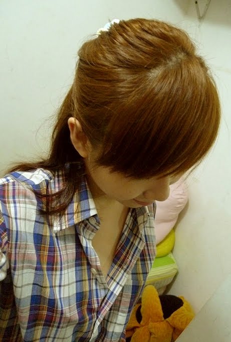 Check out my gosu hair colour! I love it to the max! Super nice right!