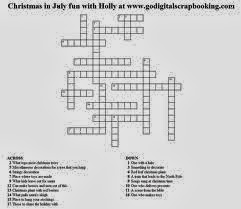 Christmas Crosswords For Kids Printable 6