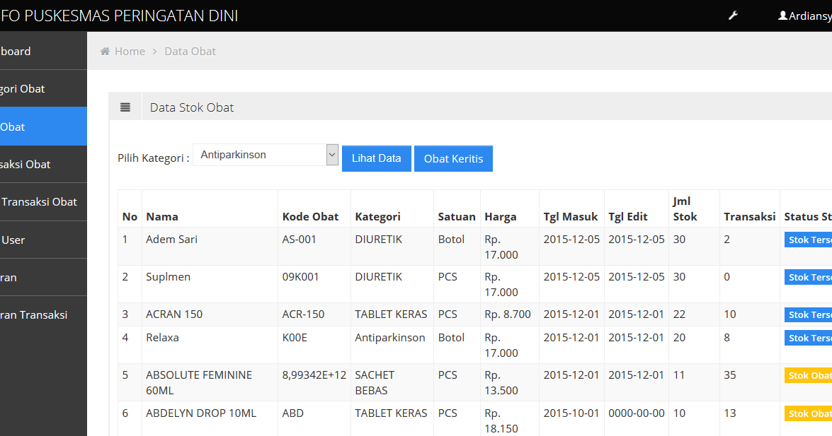 Contoh Database Perpustakaan Online - My Kaos