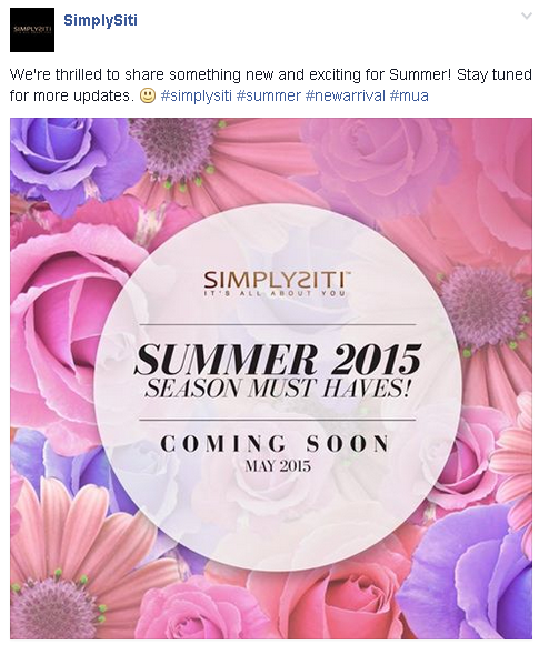 Faceblogisra: Produk Terbaru SIMPLYSITI SUMMER 2015 