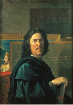 POUSSIN Autoportrait 98x74 Louvre