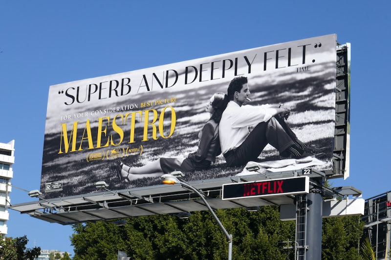 Maestro movie billboard