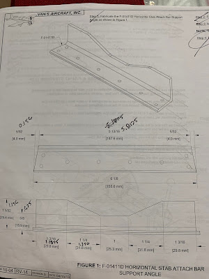 Horizontal Stab Support Angle