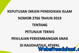 Juknis Penilaian Perkembangan Anak RA 2019