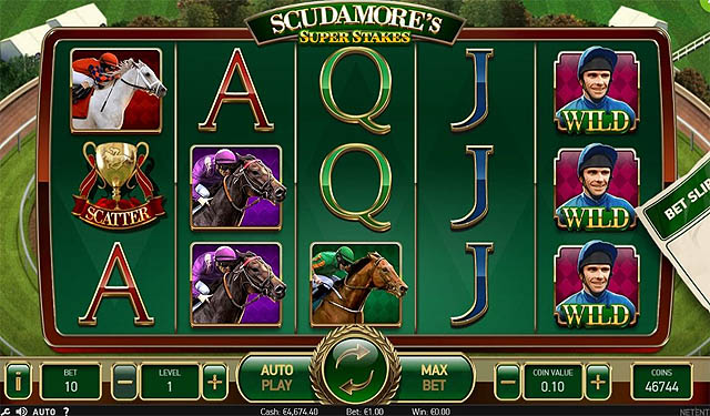 Ulasan Slot NetEnt Indonesia Scudamore's Super Stakes