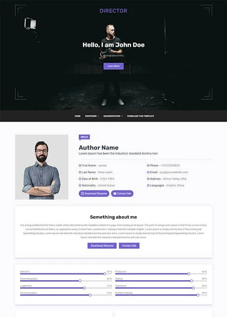 Director-Blogger-Template skmovie.xyz