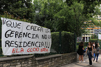 Protesta en la Fundación Miranda