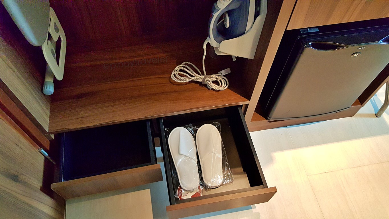 ironing equipment at bedroom of Holiday Inn Express (HIE) Singapore Clarke Quay