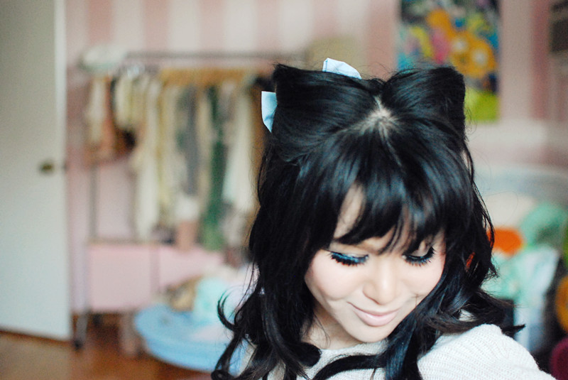 My Darling Rainbow Cat  Ear  Hairstyle  