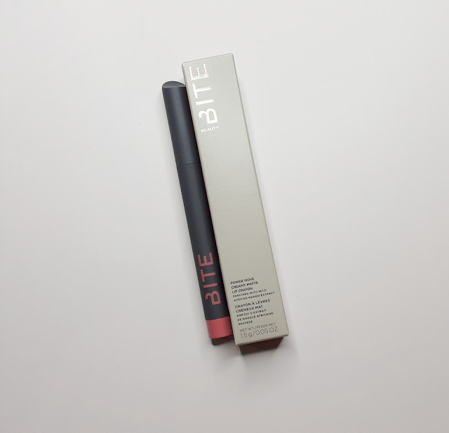 Bite Beauty power move creamy matte lip crayon