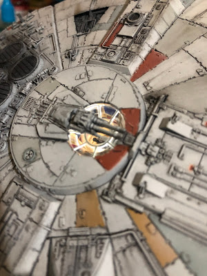 Bandai Millennium Falcon LED Lighting Turret