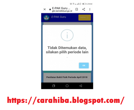 Cara Cek Hasil Penilaian Angka Kredi PAK Guru dan Kepala Sekolah Secara Online