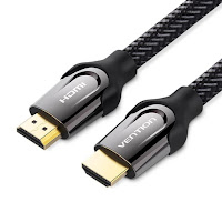 Vention Nylon Braided Low Profile HDMI Cag Kabel HDMI