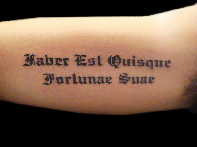 tattoo lettering