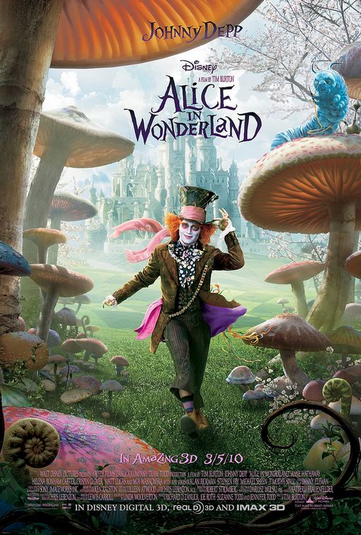 Alice in Wonderland Mad Hatter poster