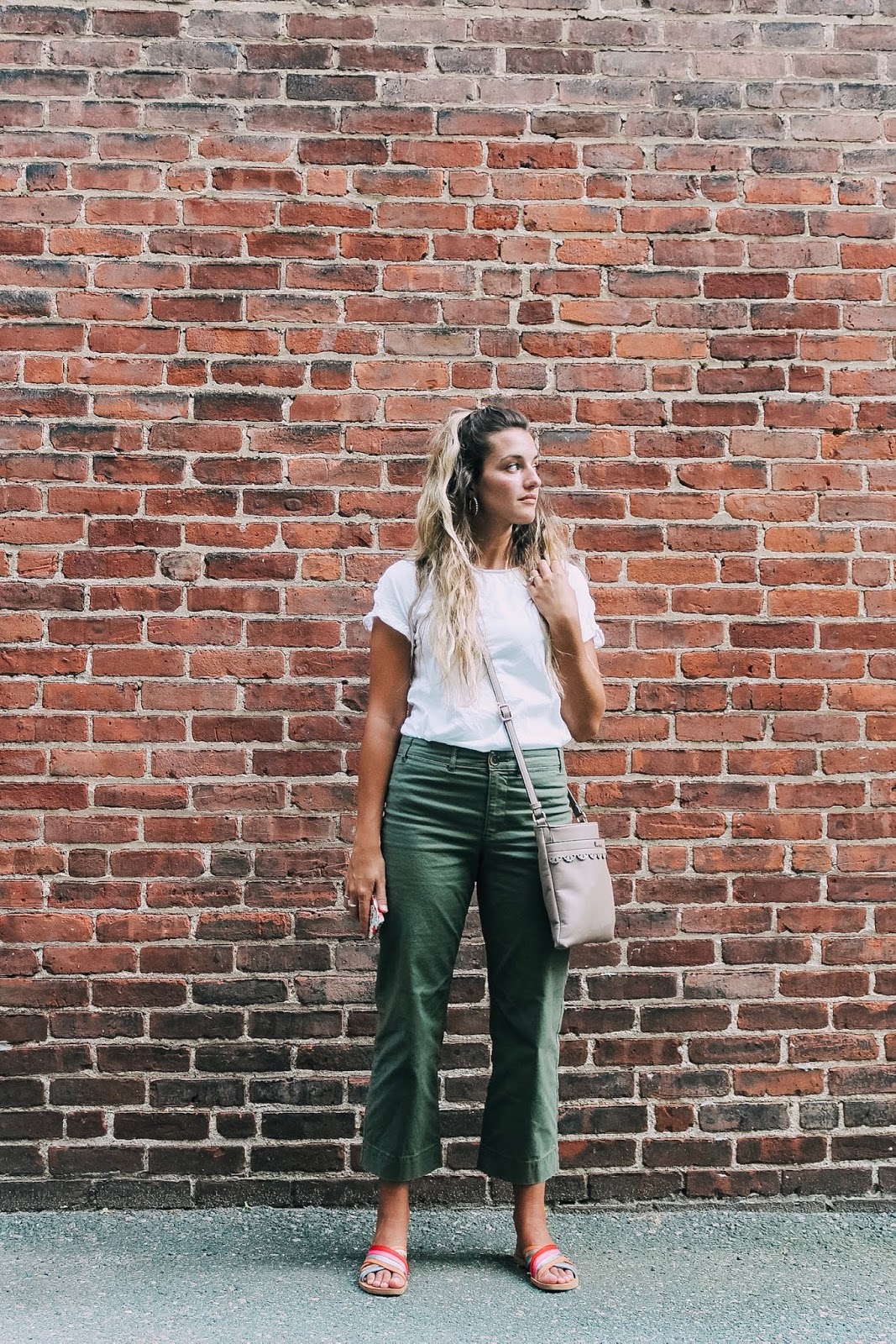 How to style cropped wide-leg pants