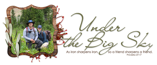 Under the Big Sky Blog Design