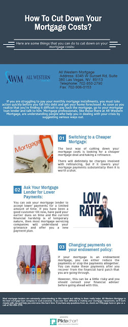 How To Cut Down Your Mortgage Costs?