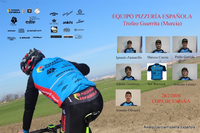 Alineación del Pizzería Española para el Trofeo Guerrita 2016