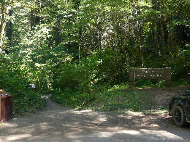 sign at the interpretive trail