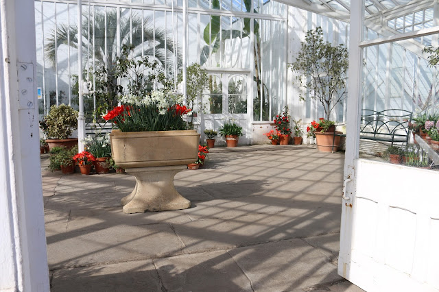 Clumber Park Glasshouse at Easter Spring Walled Kitchen Garden