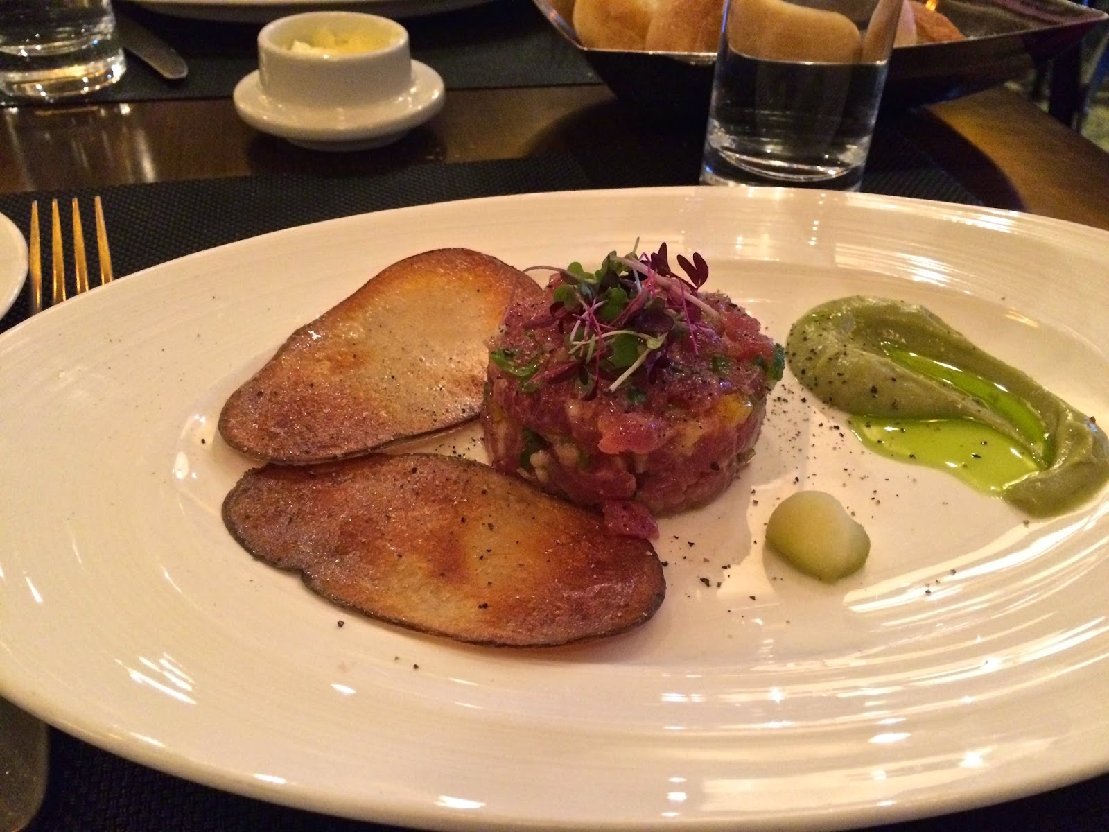 Tuna Tartare at Delmonico’s Kitchen