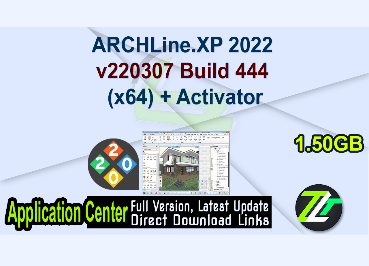 ARCHLine.XP 2022 v220307 Build 444 (x64) + Activator