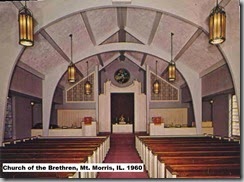 1960 Wedding  Church of the Brethren