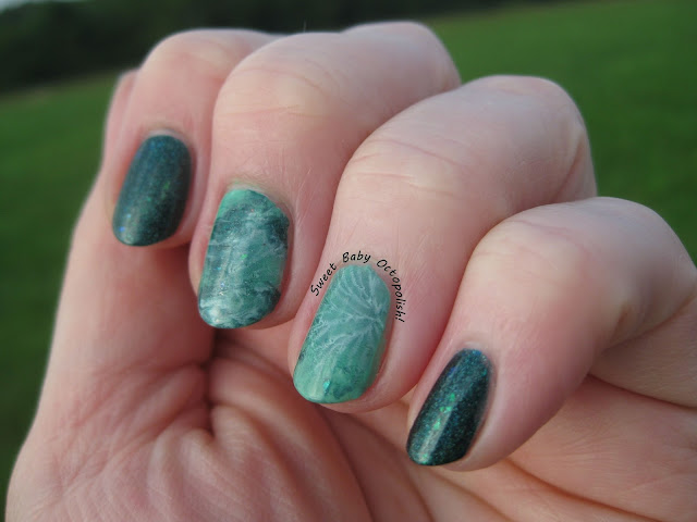 Tonic Dragon Scale and stamper smoosh