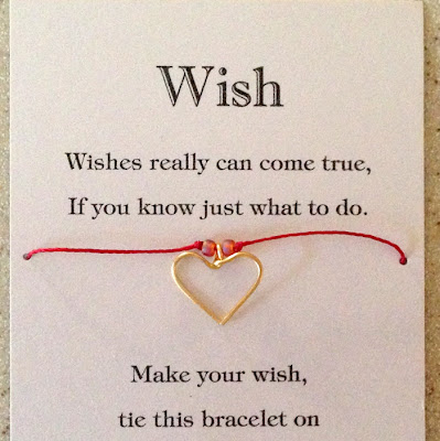 Heart charm wish bracelet by Lisa Yang Jewelry