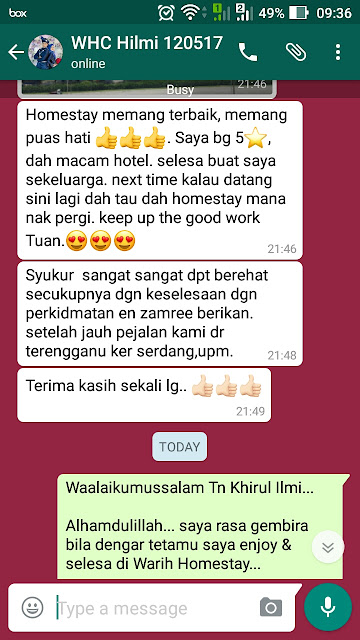 Warih-Homestay-Testimoni-En-Ilmi