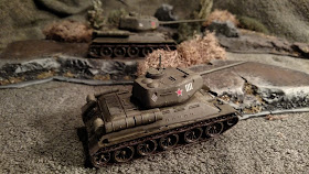 Terrain and T34 Tanks