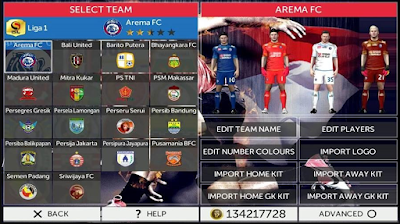 FTS Mod Fifa 17 Update terbaru