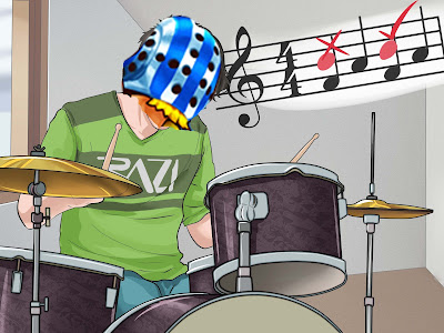 Killer bermain drum
