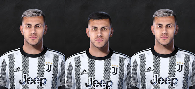 Leandro Paredes Face (Juventus) 2023 For eFootball PES 2021